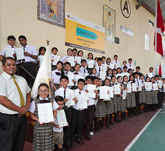 Entrega de diplomas Cambridge